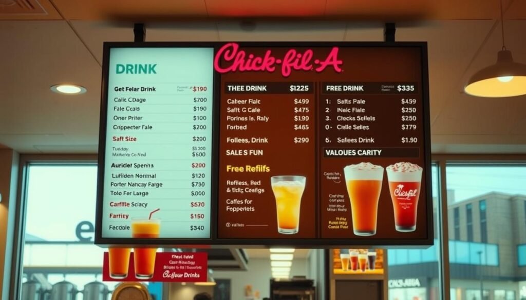 chick fil a drink prices