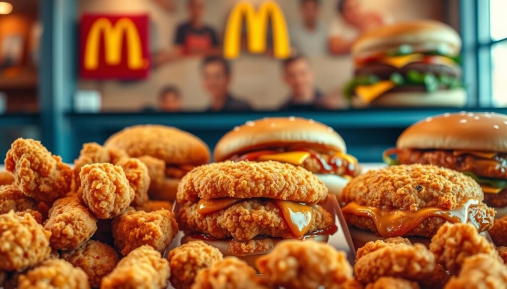popular chicken choices at McDonald's popular chicken choices at McDonald's